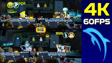 SpongeBob SquarePants: Lights, Camera, Pants! 🔥[4K PC Dolphin Emulator 🐬 3840 x 2160 Gameplay]🔥