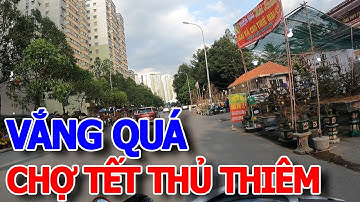 Ai ngờ cảnh tượng CHỢ HOA TẾT THỦ THIÊM 22 THÁNG CHẠP nhà vườn thấp thỏm chờ khách - METRO AN PHÚ