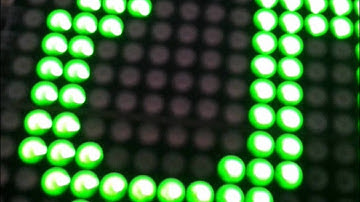 Flickering LEDs on Sure 2416 panel -  Arduino Pong Clock