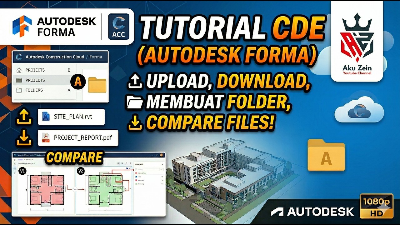Tutorial CDE ACC/(Autodesk Forma) - Cara Upload & Download File ...