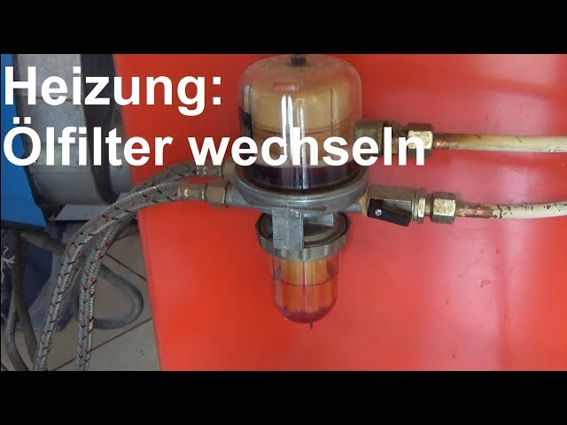 How to Replace An Oil Filter For Your Oil Fired Boiler 