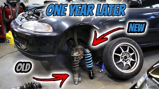 1995 Budget Civic MaXpeedingRods SP1 T6 Coilovers Upgrade