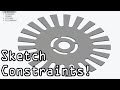 Fusion 360 Sketch Constraints Make Math Easy! Fusion Friday #30