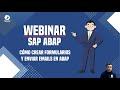 Webinar SAP ABAP - Cómo crear Formularios SmartForm y enviar Emails en ABAP