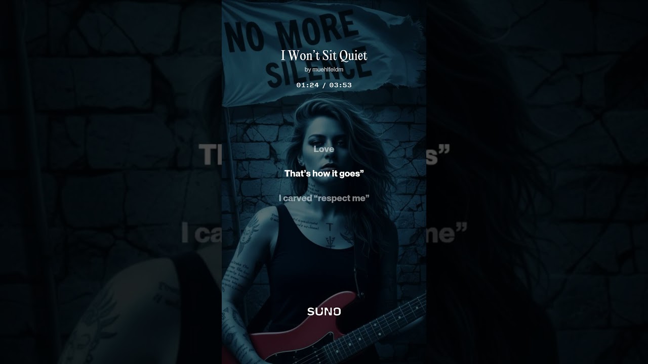 I Won't Sit Quiet - Women Empowerment Song (Full)