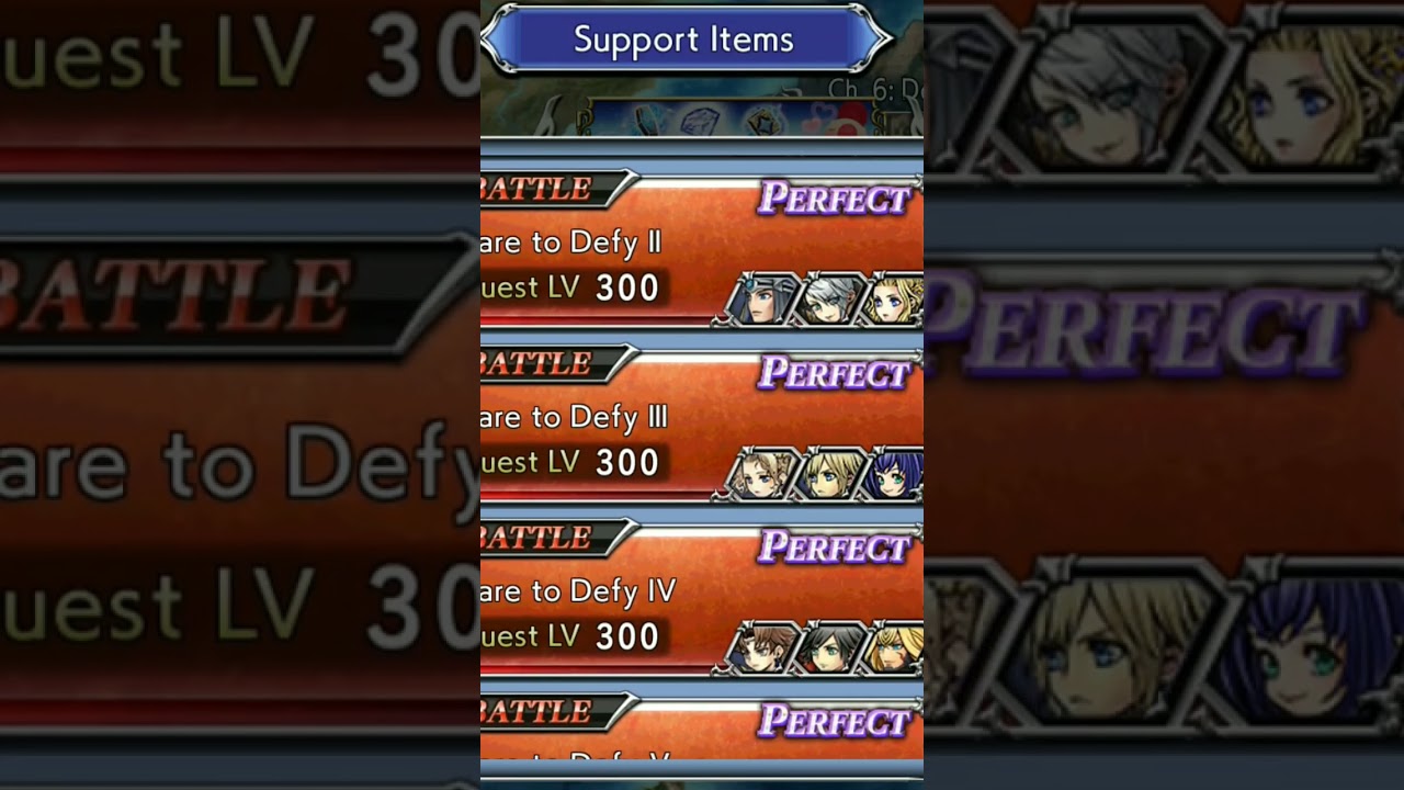 completed dare to defy !! 