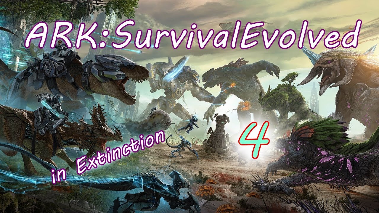 Ark配信 Extinction ソロでフォレストタイタン ケツァルサドル建築 赤osd Ark Survivalevolved Youtube
