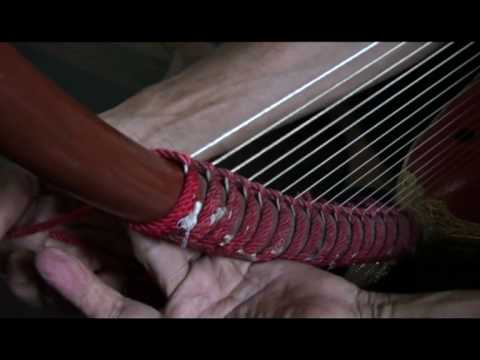 Saung Gauk: How to tune traditional harps