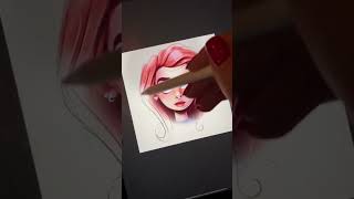 Cartoon girl illustration