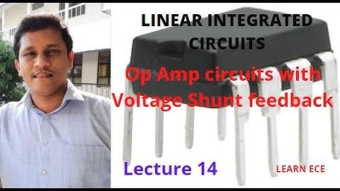 LINEAR INTEGRATED CIRCUITS KTU: Lecture 14