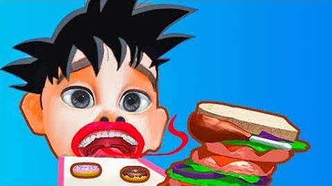 Sandwich runner 3d 13 levels walkthrough noob vs pro vs hacker #sandwichrunner #viralvideo