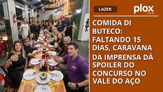 Comida di Buteco: faltando 15 dias, caravana da imprensa dá spoiler do concurso no Vale do Aço