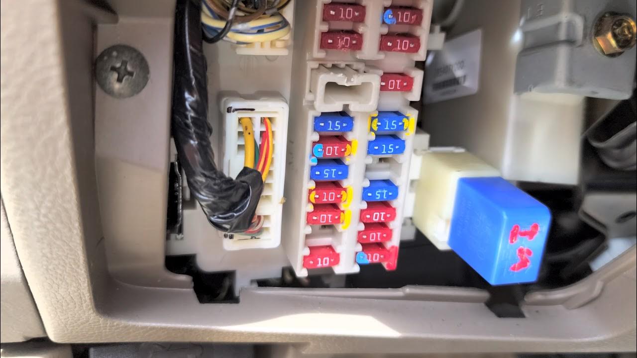 2004 Nissan Maxima Power Door Lock Fuses YouTube