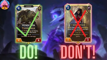 The Best Lineups for the LoR Seasonal Tournament