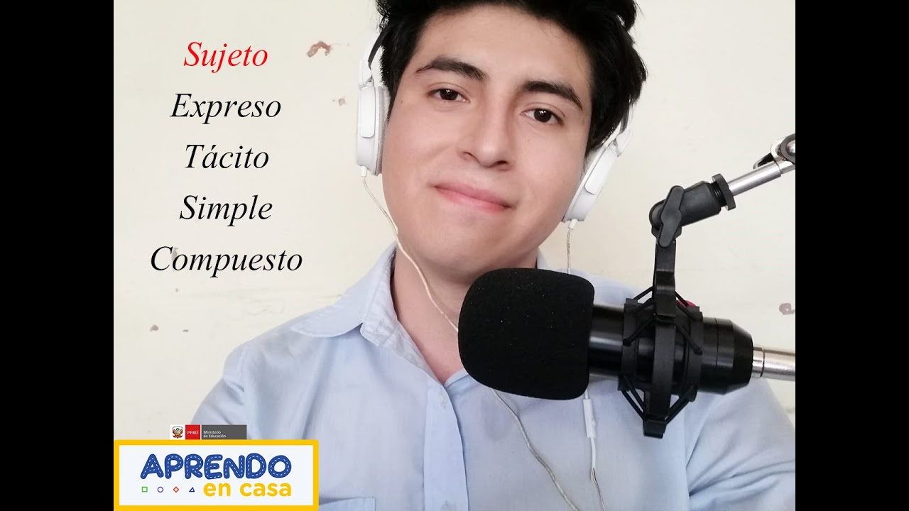 Clases De Sujeto Expreso Tácito Simple Y Compuesto Youtube