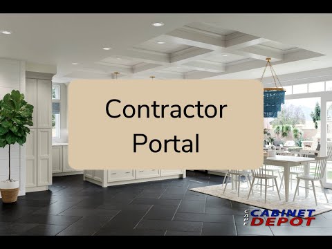 Contractor Portal Overview & Tutorial