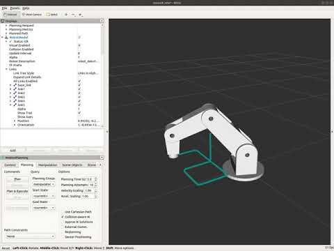 Ros motion planning with Python (part.2)