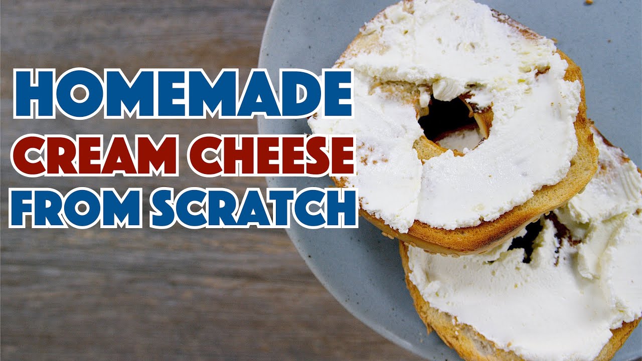 Glen Makes Cream Cheese From Scratch At Home Recipe | Glen And Friends Cooking