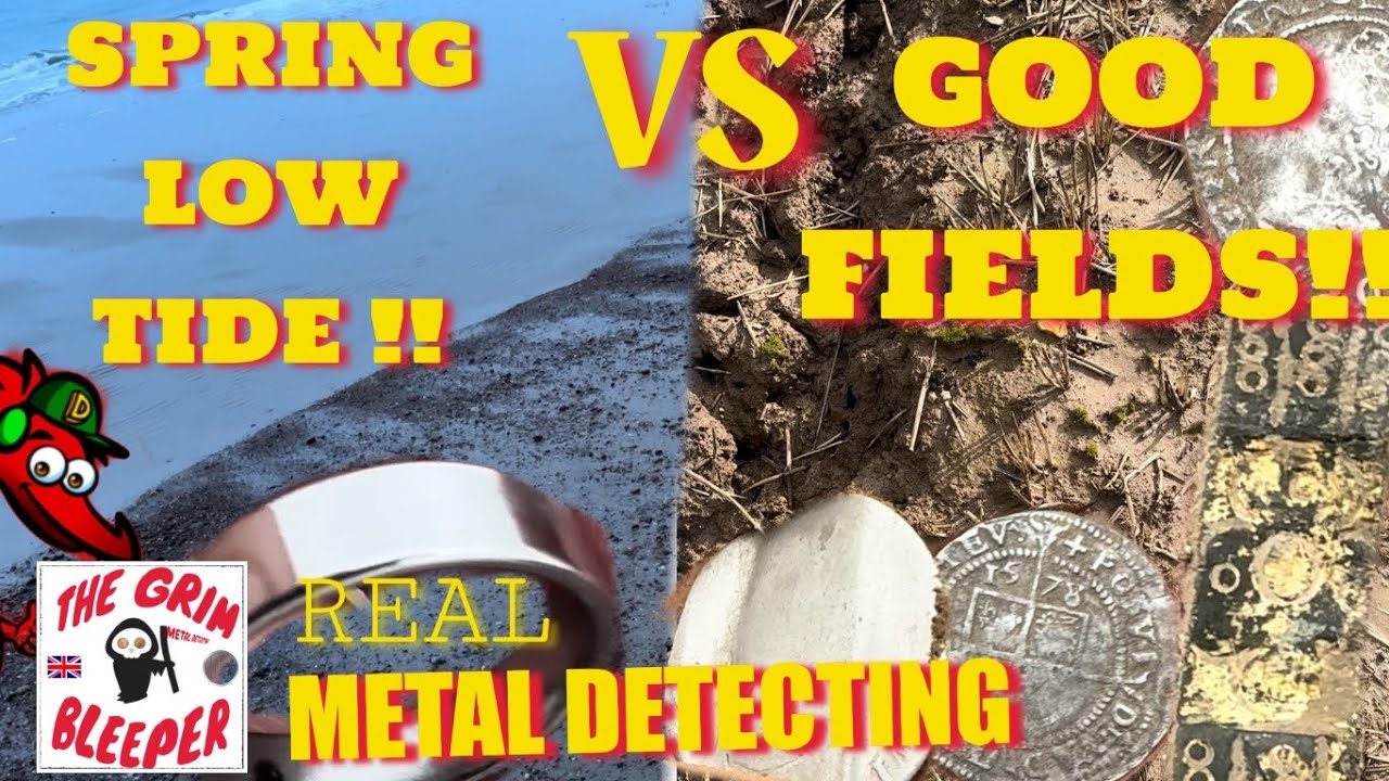 Spring Detecting In Hd SPRING LOW TIDE vs GOOD FIELD REAL METAL DETECTING - YouTube