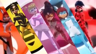 Miraculous Winx Group Transformation. Magic Winx, Enchantix, Believix All Together Now.