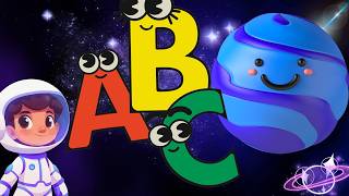 Outer Space ABC Song for Kids 🚀  Learn the Alphabet A to Z Among the Stars ✨