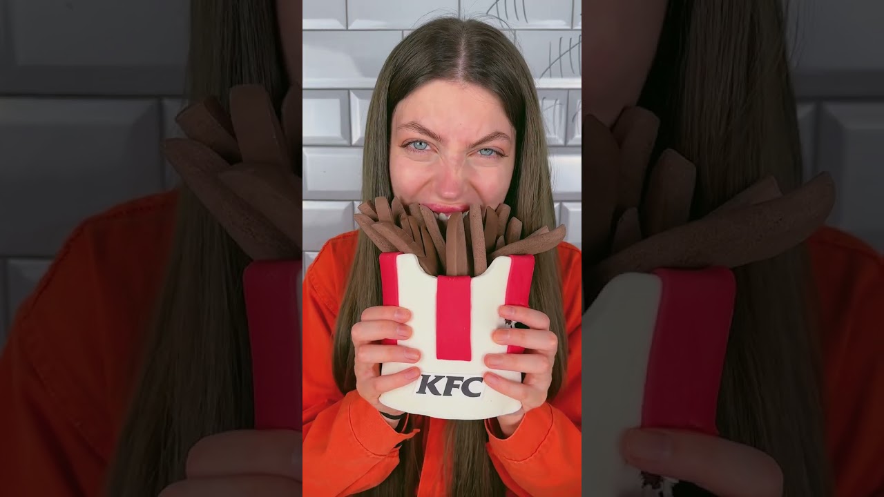 Шоколад 🍟 против настоящей еды 