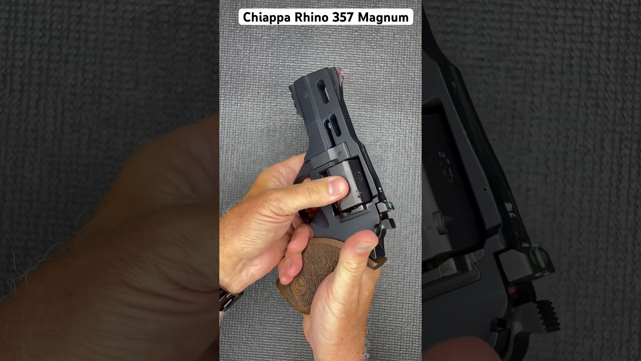 The Strange Chiappa Rhino .357 Magnum Revolver #Shorts