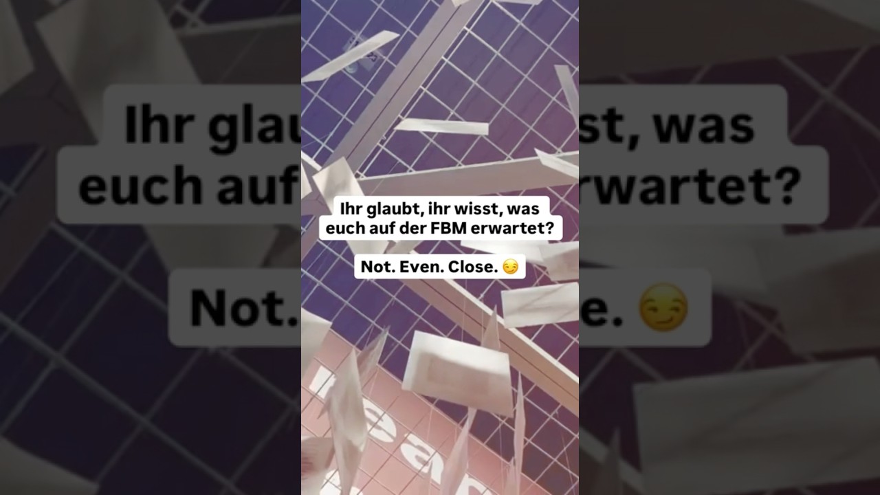 Sehen wir uns auf der Frankfurter Buchmesse? 📖💚 