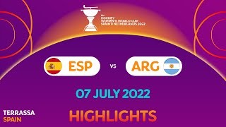 FIH Hockey Women's World Cup 2022: Game 11 - Spain vs Argentina | #HWC2022