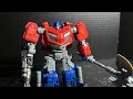 The war for cybertron continues gamer edition optimus prime transformers stop motion