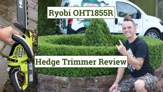 sommerfugl sirene Express Ryobi One+ Cordless Hedge Trimmer OHT1855R Review - YouTube