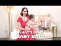 WHAT&#39;S IN MY BABY BAG? | Jessy Mendiola