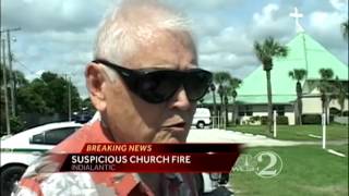 Brevard church fire appears suspicious, investigators say