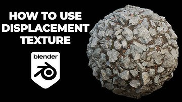 How to use displacement texture in Blender