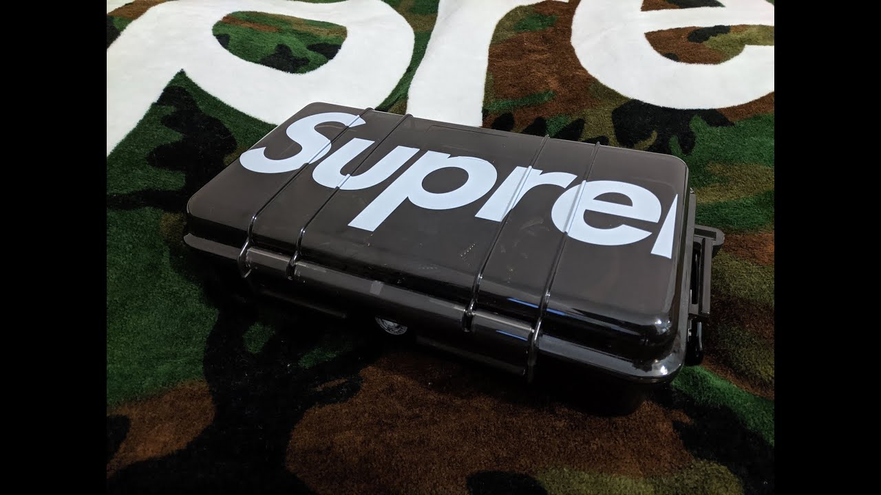 Supreme x Pelican 1060 Case Smoky Black Fall Winter 2019 Pickup and Review