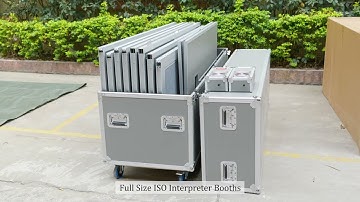 TourGo 2 Person Simultaneous Interpreter Translation photo Booths