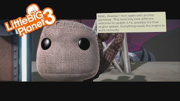 LittleBigPlanet 3 - The LittleBigPlanet Alpha Engine Giveaway