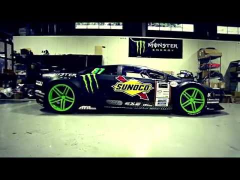 Monster Energy: World's First Lamborghini Drift Car