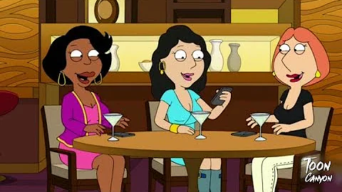 Family Guy - Donna, Bonnie and Lois makes prank ca...