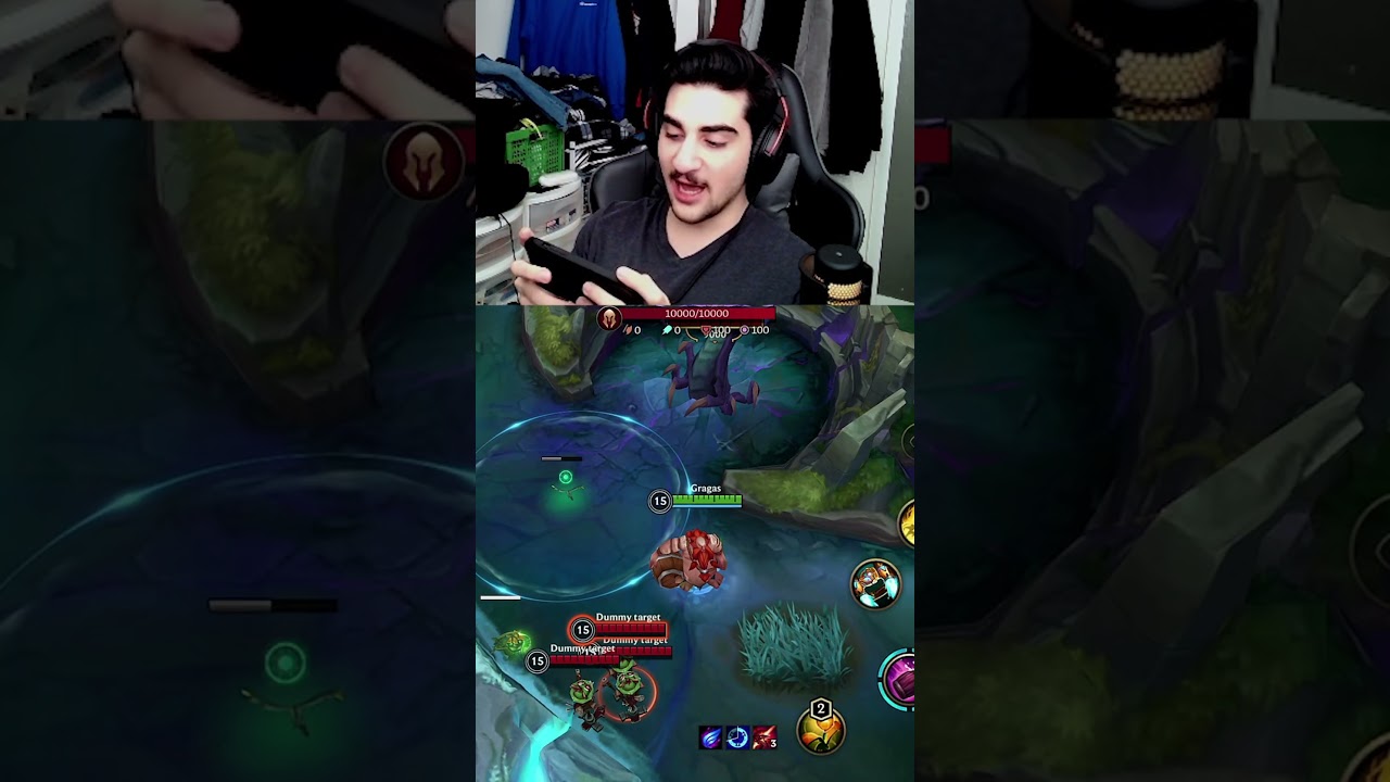 0 COOLDOWN GRAGAS IN WILD RIFT 