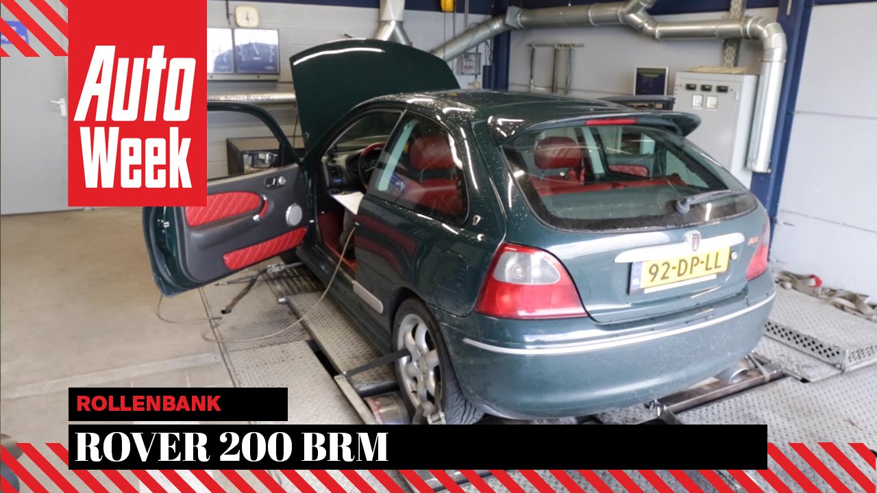rovera Rover 200 BRM - Op de Rollenbank