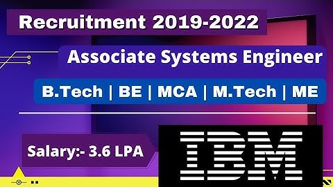 IBM Off Campus Drive For 2022 Batch | IBM Recruitment 2021 | IBM Hiring 2020 2019 Batch