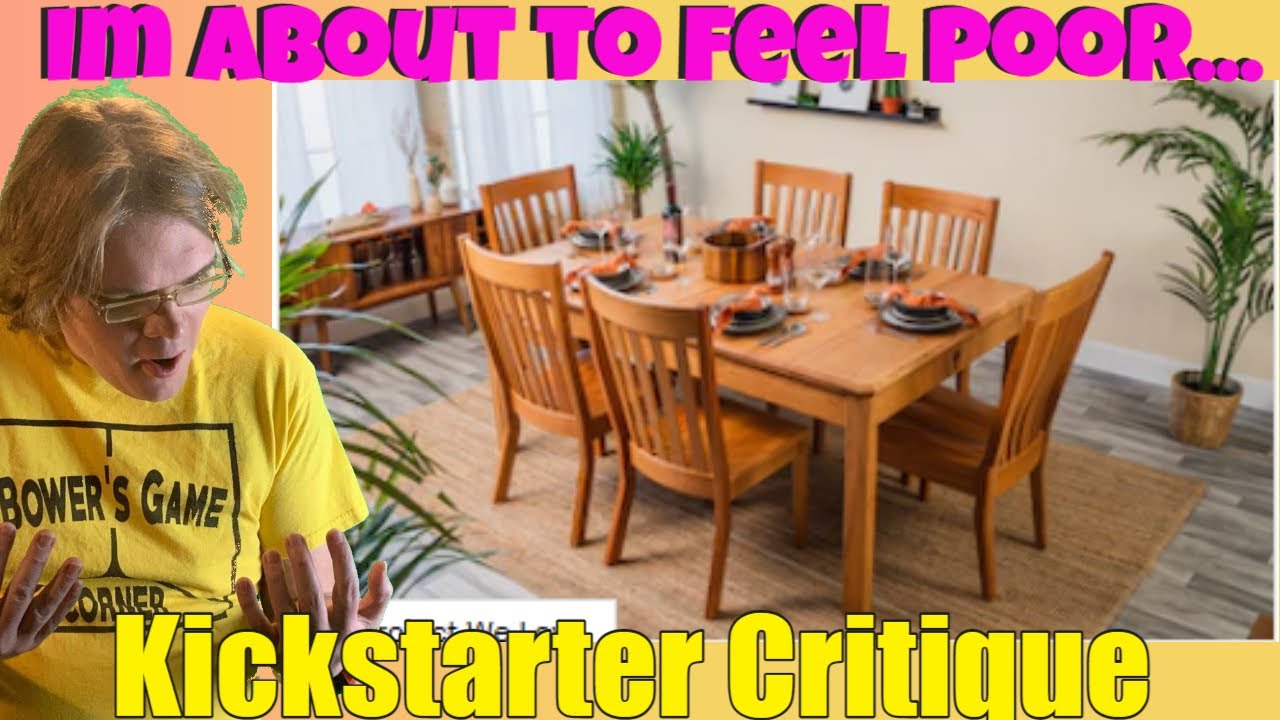 The Modular Gaming Table by Wyrmwood Kickstarter Critique YouTube