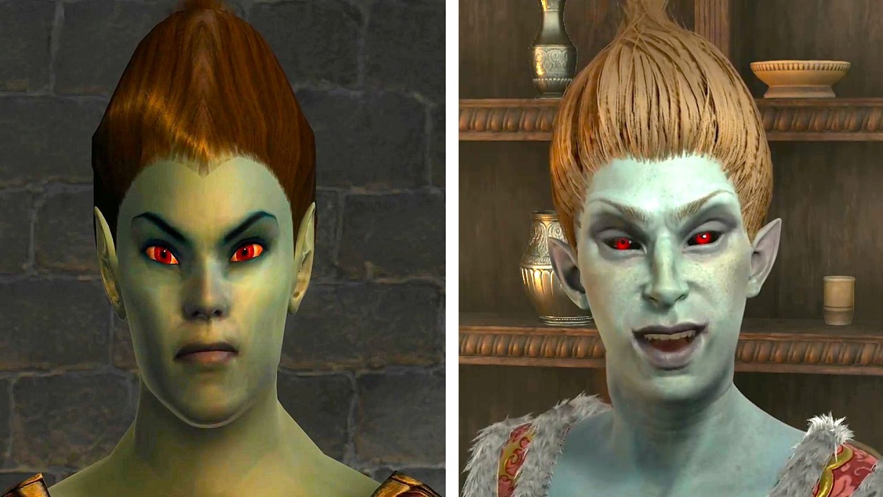 Oblivion «Кто это?» — Сравнение диалогов