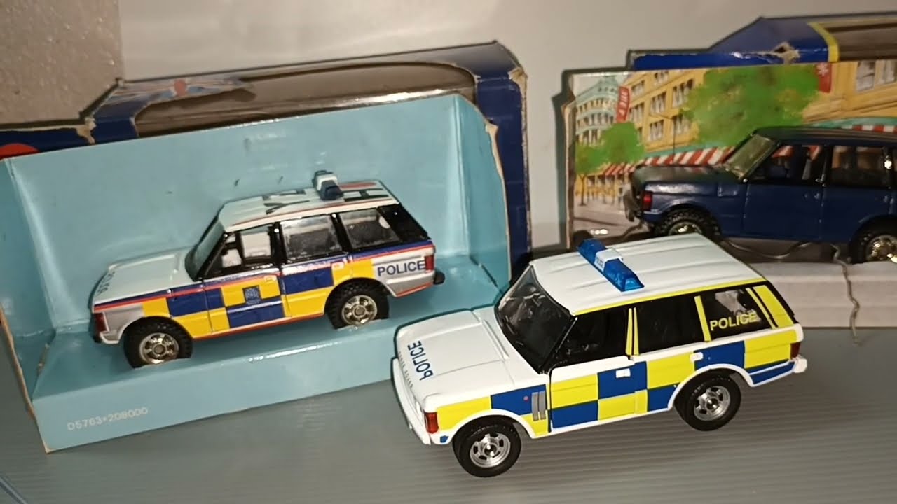 Diecast Corgi best of British - Range Rover Police - YouTube