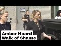 Amber Heard Leaving The Court| Walk of Shame