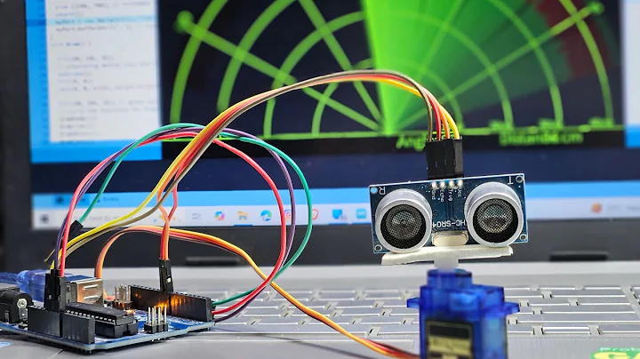 📡 Arduino Radar System Using Ultrasonic Sensor & Servo | Real-Time Object Detection #automation