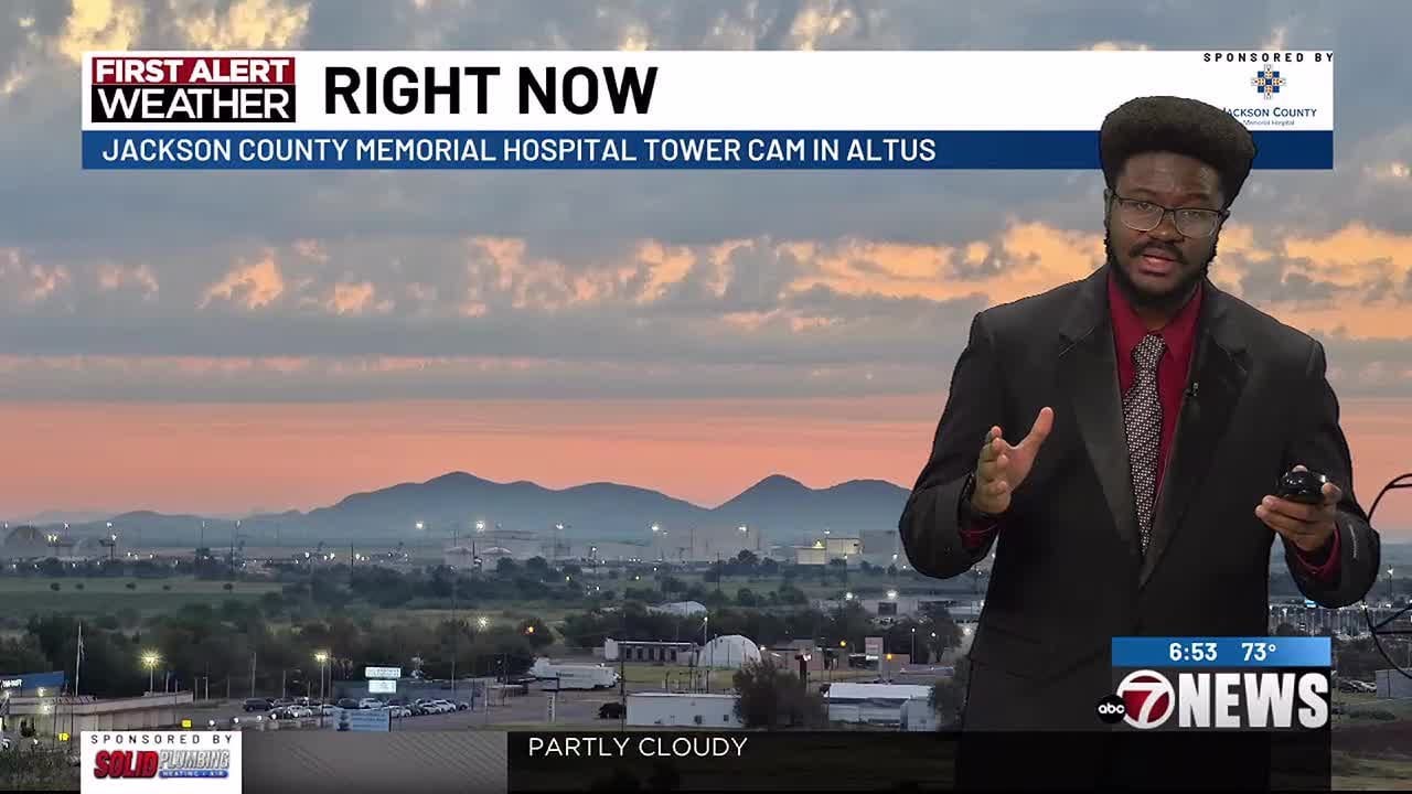 Mostly sunny with seasonable temperatures heading into the weekend ...