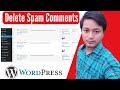 How to Bulk Delete Spam Comments in WordPress | Delete Spam Comments