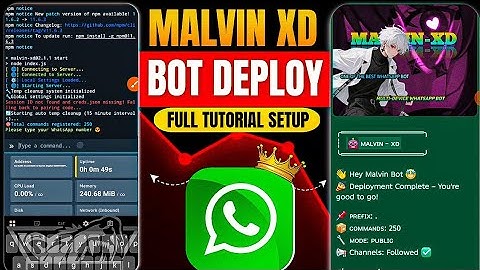 Malvin-XD New Bot Deploy Tutorial (2025) | Full MD Bot Deployment Guide With Best Features & Fast
